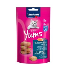 Vitakraft - Cat Yums With Salmon & Omega 3 40g