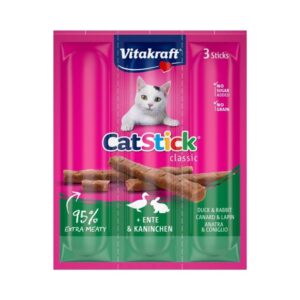 Vitakraft Cat Snack Cat Stick Duck & Rabbit