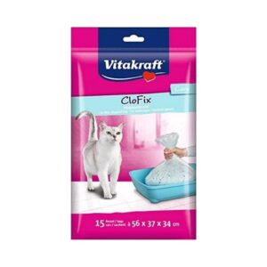Vitakraft Pack of 15 Clo Fix Cat Sanitary Bags