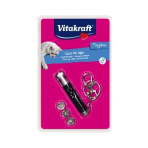 Vitakraft Laser Pointer - Catch the Light Toy for Cats