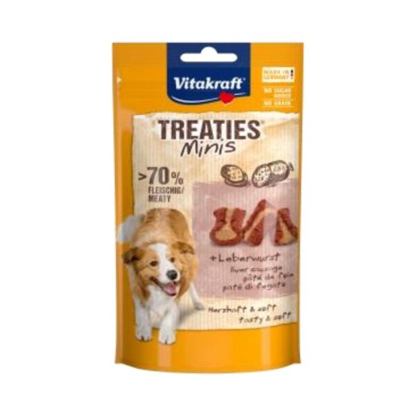 Vitakraft Adult Dog Treaties Mini Liver Sausage